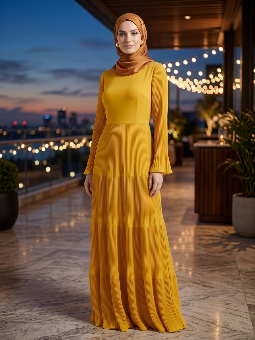 Mustard Maxi Dress